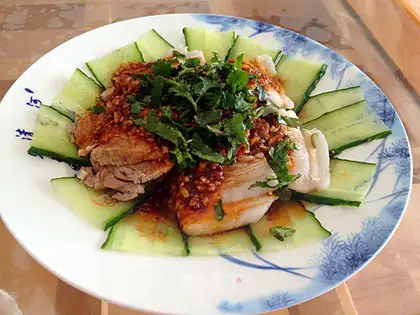 Garlic white meat