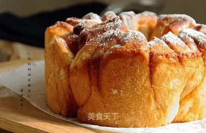 Creamed caramel hand tore