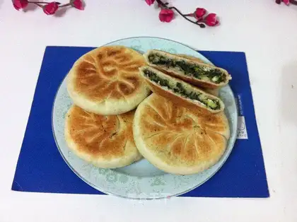 ♪ ♪ Cream of eggs and soy pie ♪