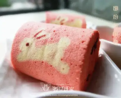 Paint cake rolls