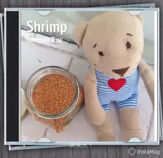 Dry shrimp yellow