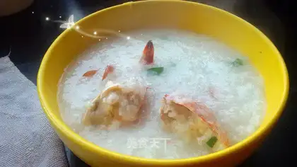 Crab congee