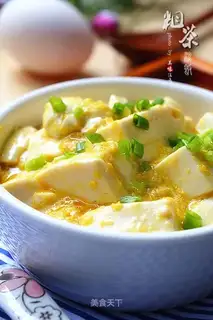 Crab butter tofu