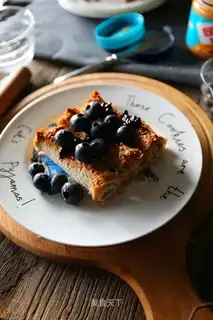 Blueberry peanut butter rolls