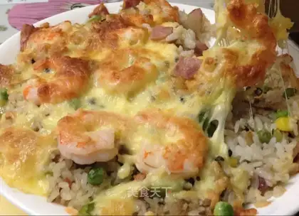 Bacon shrimp cheese