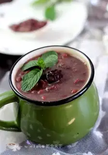 Red bean rice soup