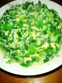 chives scrambled eggs