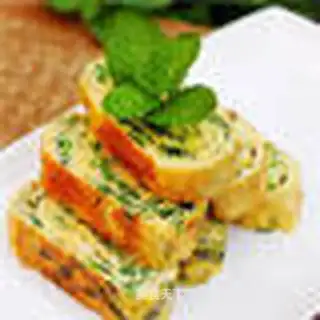 Spinach omelet