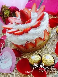 strawberry mousse cake