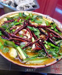 boiled fish