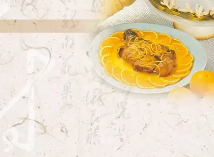Orange juice chicken legs