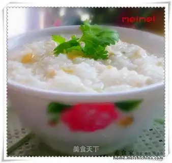 Shredded chicken porridge