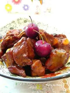 Pancakes with onion oil