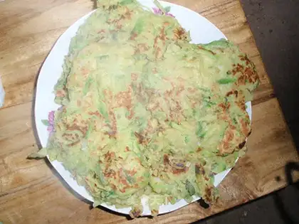 Delicious shredded radish cake
