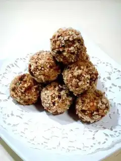 Crispy tofu meatballs
