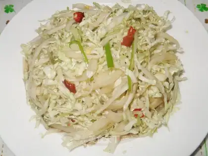 Cold cabbage