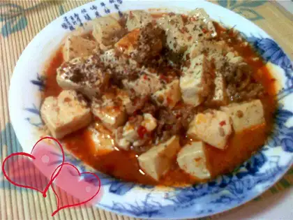 Love version of Mapo tofu