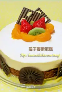 Corn mousse cake