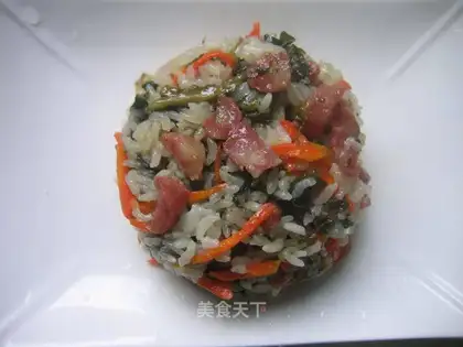 Sausage and vegetable rice