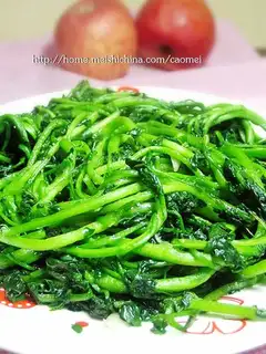 stir-fried watercress with garlic