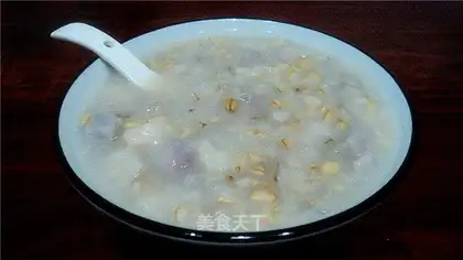 Taro porridge with coarse grains
