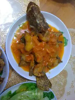 Tomato mandarin fish