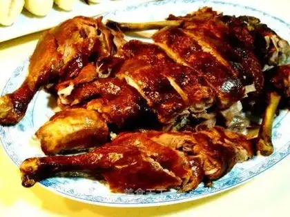 tea-smoked duck