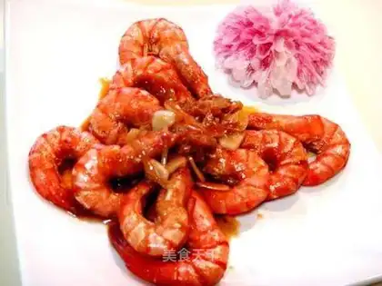 braised prawns