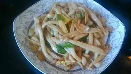 Clear the seafood mushrooms