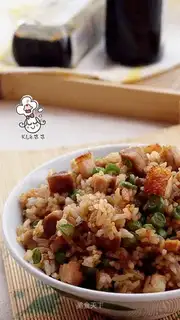 Soy sauce and rice