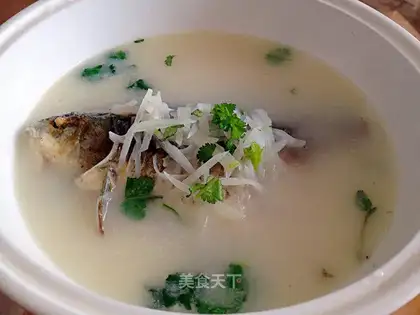 ♪ Milky radish Zipper soup ♪