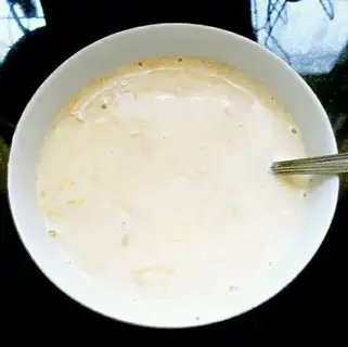 One minute of breakfast porridge