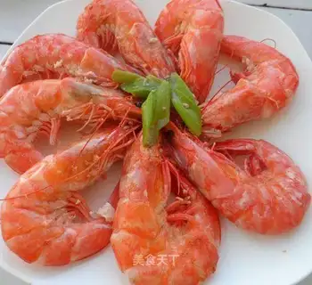 Boiled shrimp