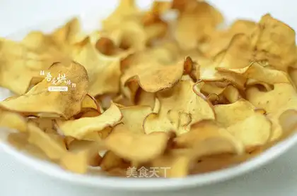 Baked apple chips