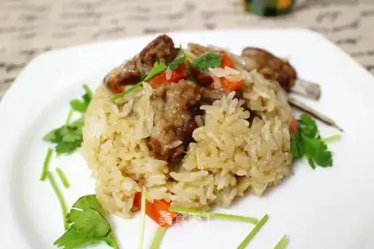Xinjiang specialty hands-on rice