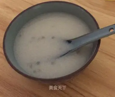 Coconut wheat congee