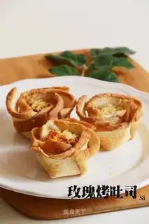 Rose toast