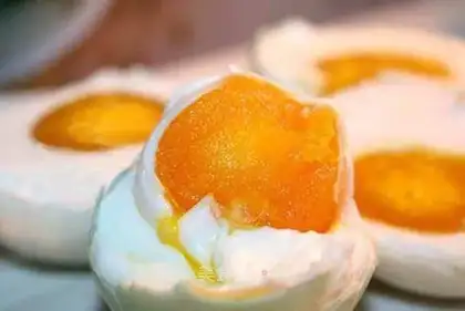 Homemade salted eggs