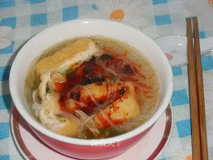 Duck rack fan soup