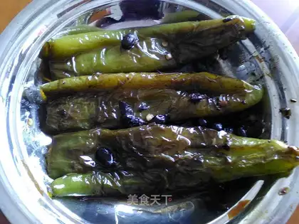 Tied peppers