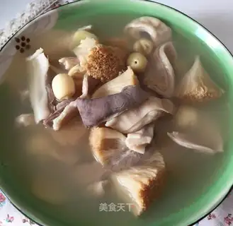 Monkeys and mushrooms and hog soup