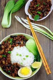 Taiwan's meat rice