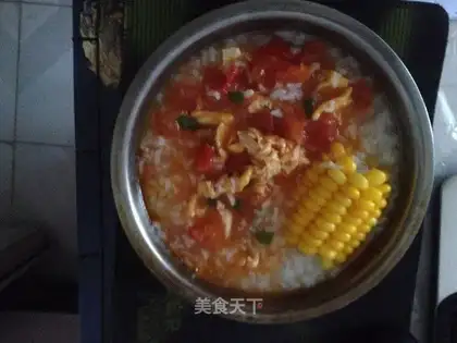 Tomato egg gravy