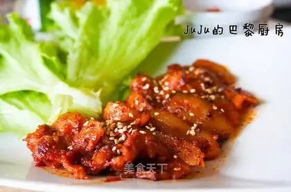 Korean roasted five flowers
