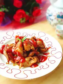 Dried chicken