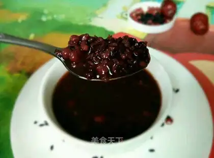 Red bean, black rice
