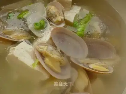 Tofu soup