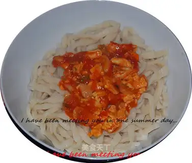 Tomato eggs, saliva