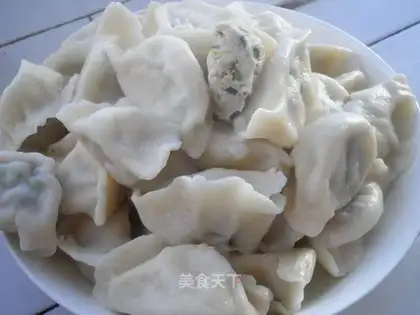 A fish dumpling