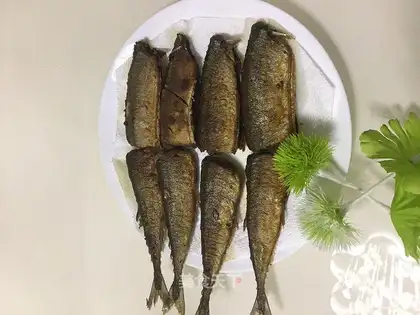 Fried swordfish